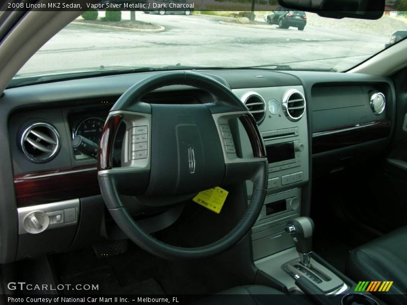 Vapor Silver Metallic / Dark Charcoal 2008 Lincoln MKZ Sedan