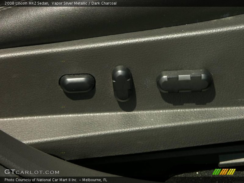 Vapor Silver Metallic / Dark Charcoal 2008 Lincoln MKZ Sedan