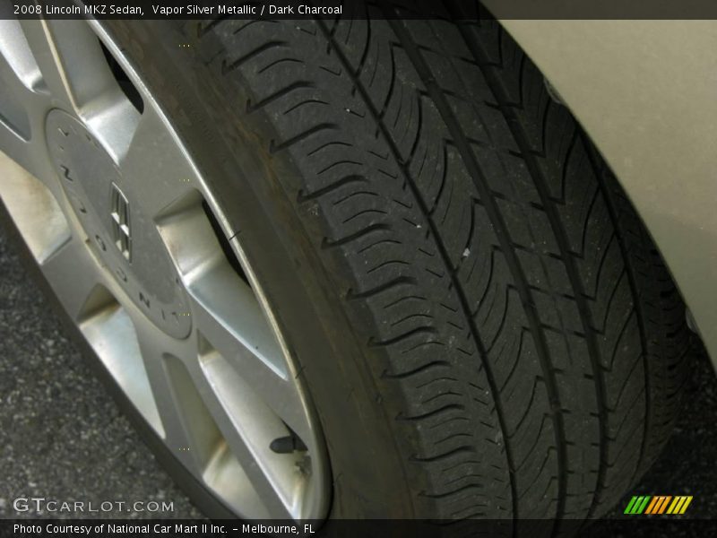 Vapor Silver Metallic / Dark Charcoal 2008 Lincoln MKZ Sedan