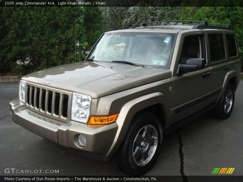 Light Khaki Metallic / Khaki 2006 Jeep Commander 4x4