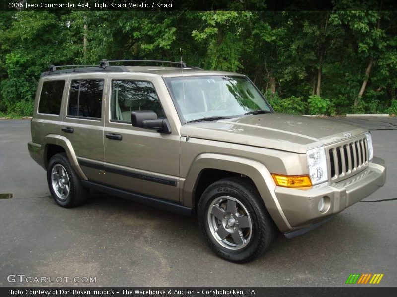 Light Khaki Metallic / Khaki 2006 Jeep Commander 4x4