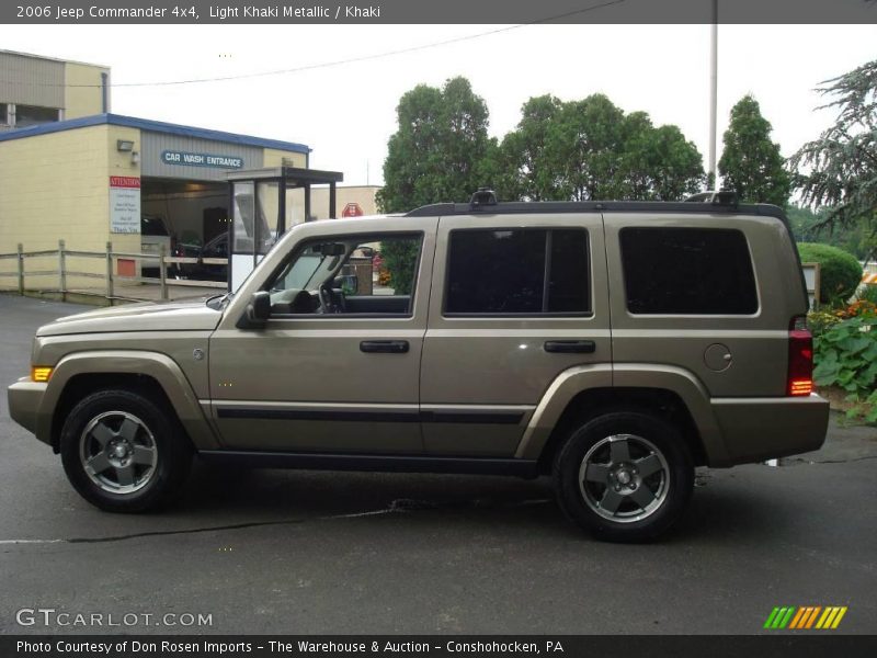 Light Khaki Metallic / Khaki 2006 Jeep Commander 4x4