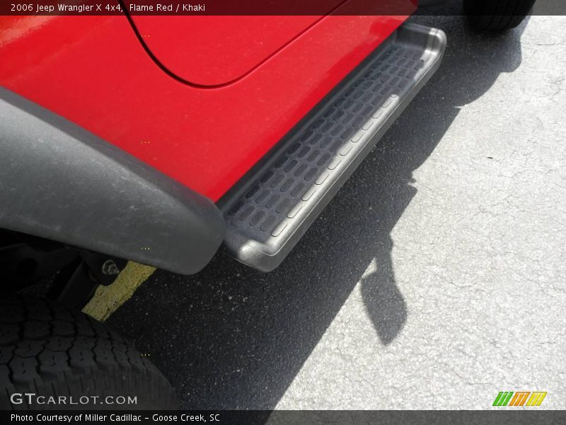 Flame Red / Khaki 2006 Jeep Wrangler X 4x4