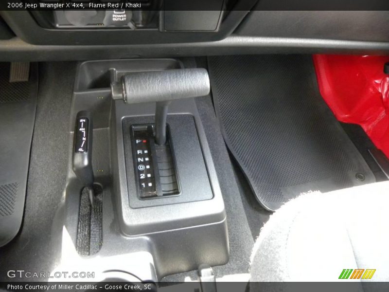 Flame Red / Khaki 2006 Jeep Wrangler X 4x4