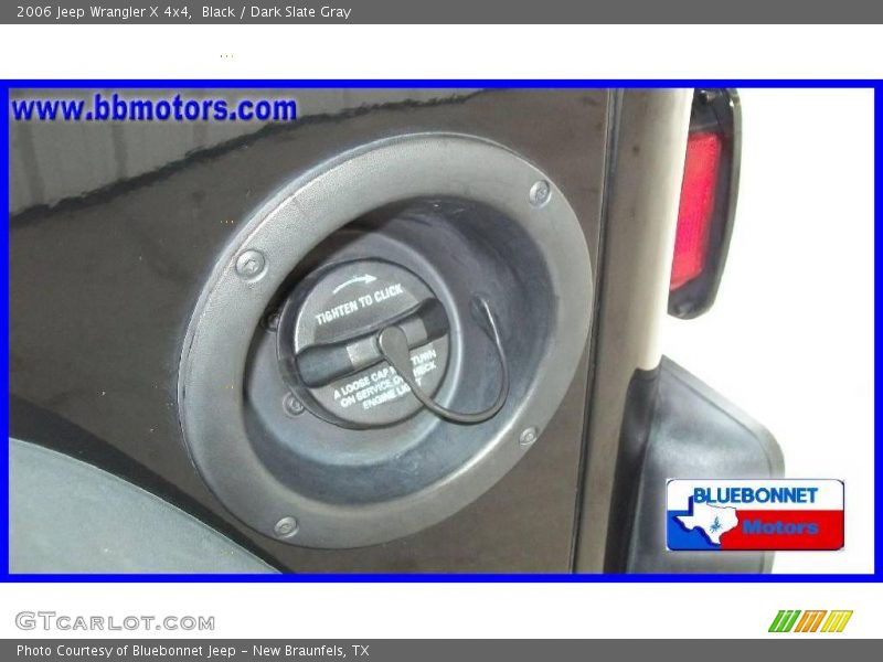 Black / Dark Slate Gray 2006 Jeep Wrangler X 4x4