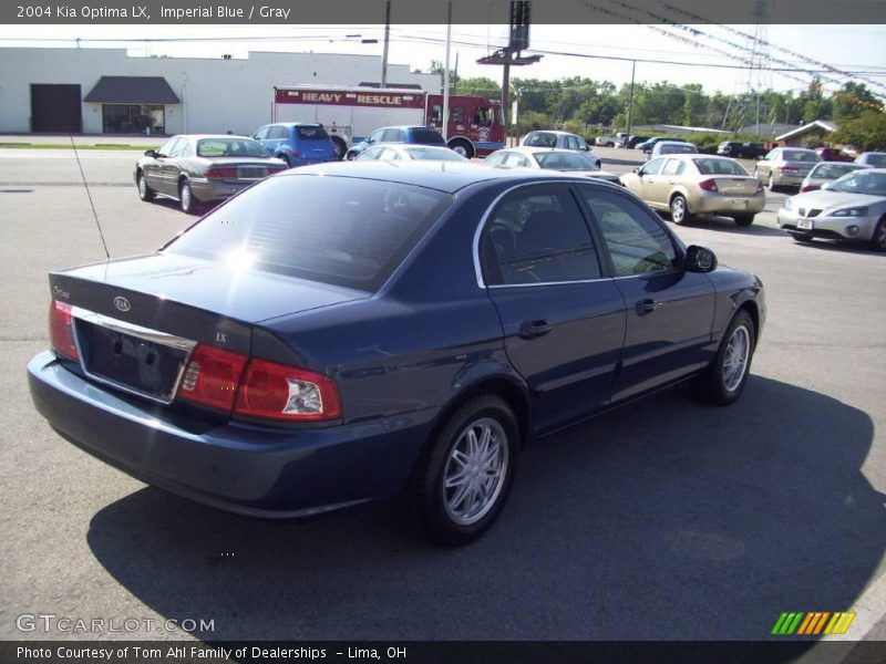 Imperial Blue / Gray 2004 Kia Optima LX