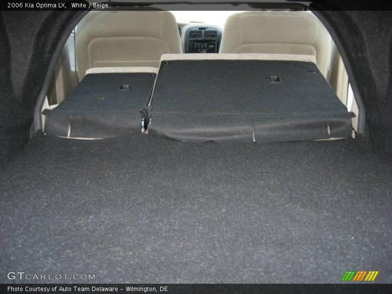 White / Beige 2006 Kia Optima LX