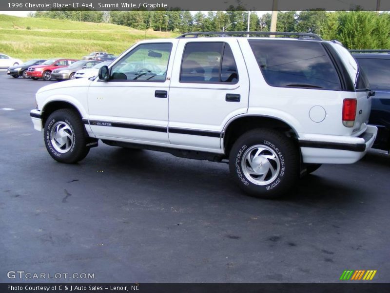 Summit White / Graphite 1996 Chevrolet Blazer LT 4x4