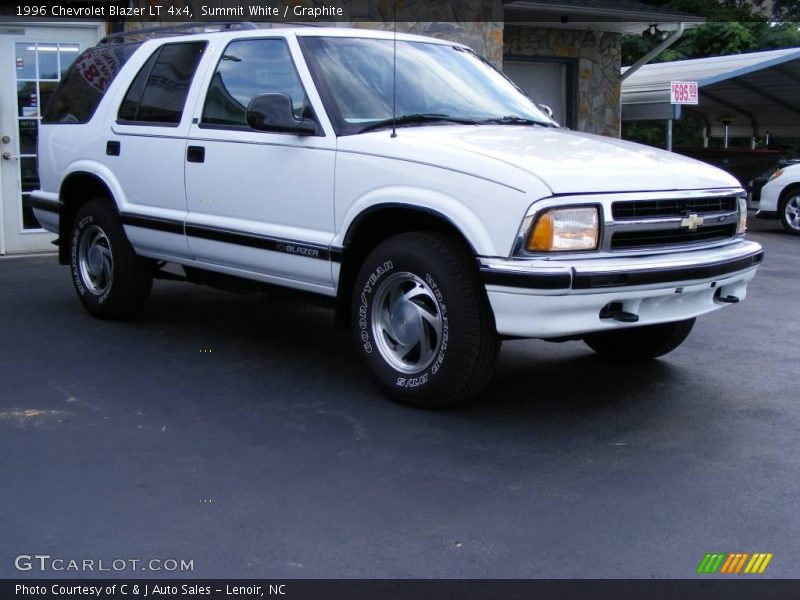 Summit White / Graphite 1996 Chevrolet Blazer LT 4x4