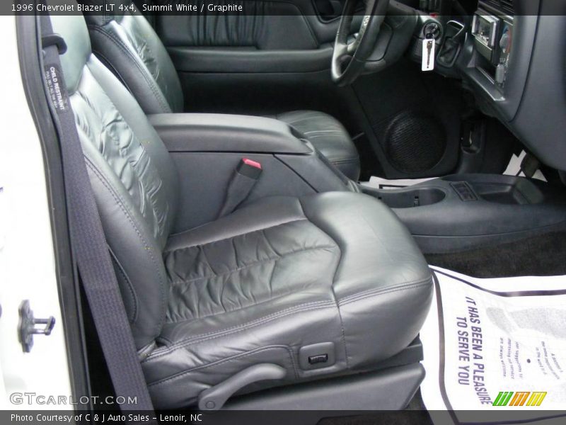 Summit White / Graphite 1996 Chevrolet Blazer LT 4x4