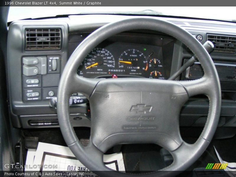 Summit White / Graphite 1996 Chevrolet Blazer LT 4x4