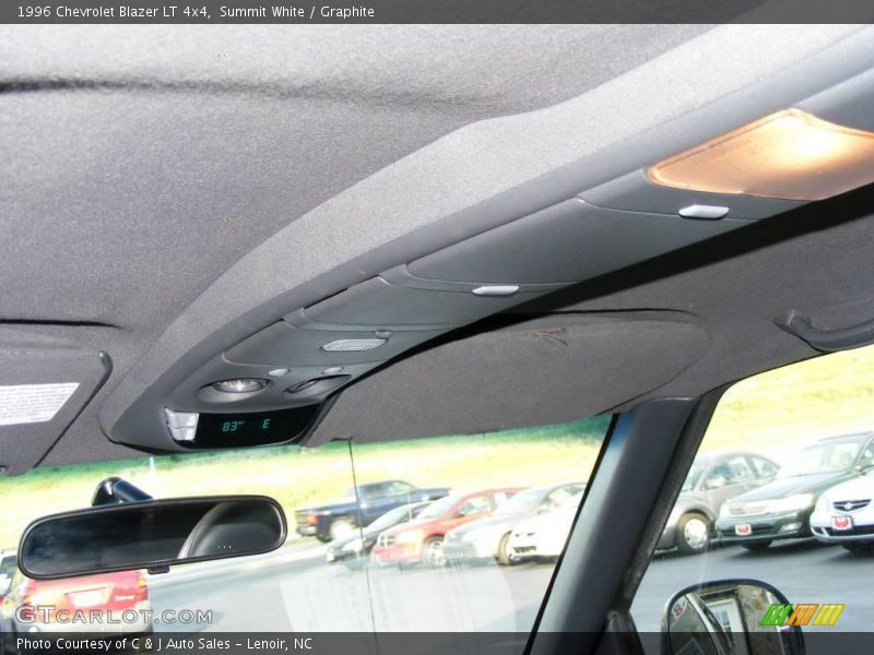 Summit White / Graphite 1996 Chevrolet Blazer LT 4x4