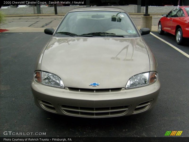 Sandrift Metallic / Neutral 2000 Chevrolet Cavalier Coupe