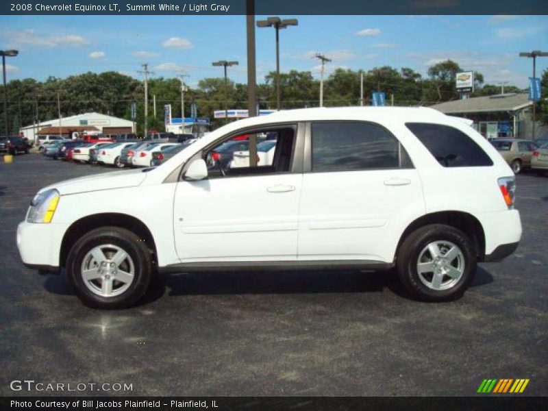 Summit White / Light Gray 2008 Chevrolet Equinox LT