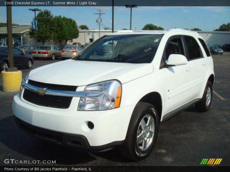 Summit White / Light Gray 2008 Chevrolet Equinox LT