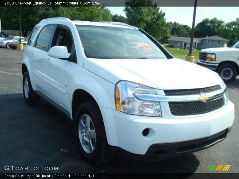 Summit White / Light Gray 2008 Chevrolet Equinox LT