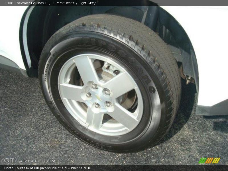 Summit White / Light Gray 2008 Chevrolet Equinox LT