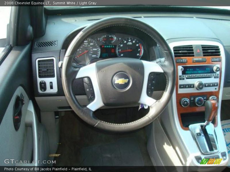 Summit White / Light Gray 2008 Chevrolet Equinox LT