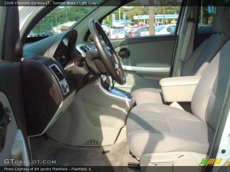Summit White / Light Gray 2008 Chevrolet Equinox LT
