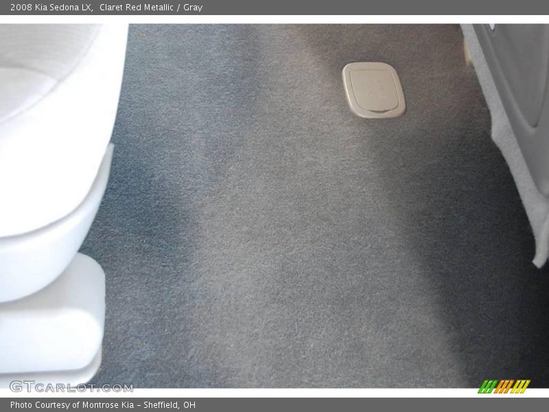 Claret Red Metallic / Gray 2008 Kia Sedona LX