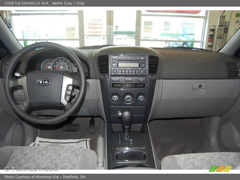 Alpine Gray / Gray 2008 Kia Sorento LX 4x4