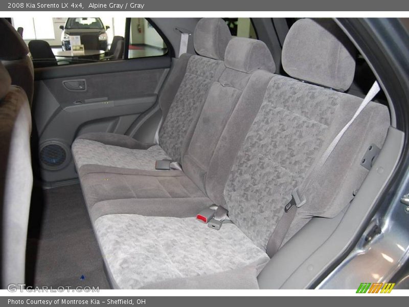 Alpine Gray / Gray 2008 Kia Sorento LX 4x4