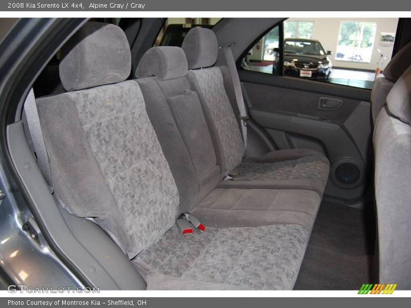 Alpine Gray / Gray 2008 Kia Sorento LX 4x4