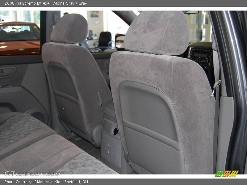 Alpine Gray / Gray 2008 Kia Sorento LX 4x4