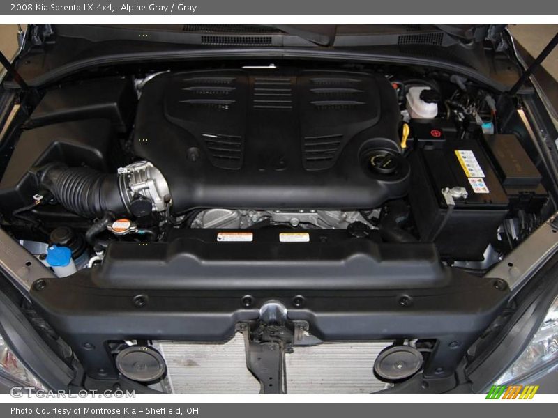 Alpine Gray / Gray 2008 Kia Sorento LX 4x4