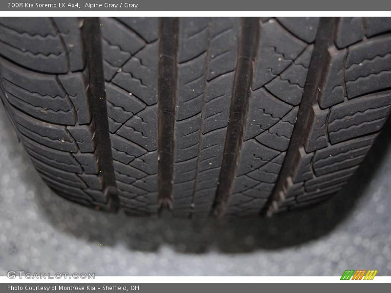 Alpine Gray / Gray 2008 Kia Sorento LX 4x4