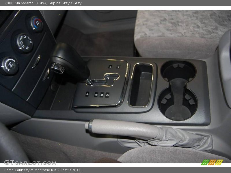 Alpine Gray / Gray 2008 Kia Sorento LX 4x4