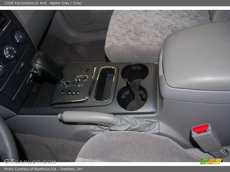 Alpine Gray / Gray 2008 Kia Sorento LX 4x4