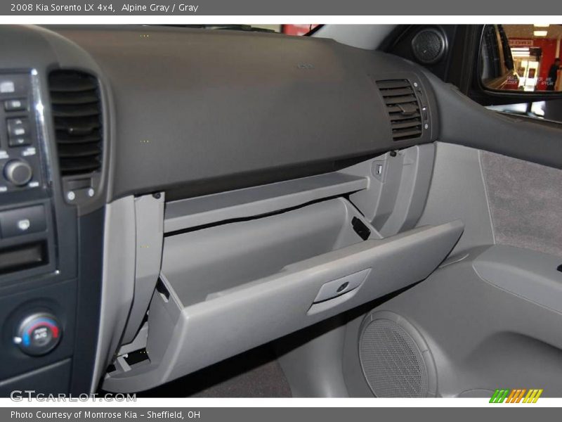 Alpine Gray / Gray 2008 Kia Sorento LX 4x4