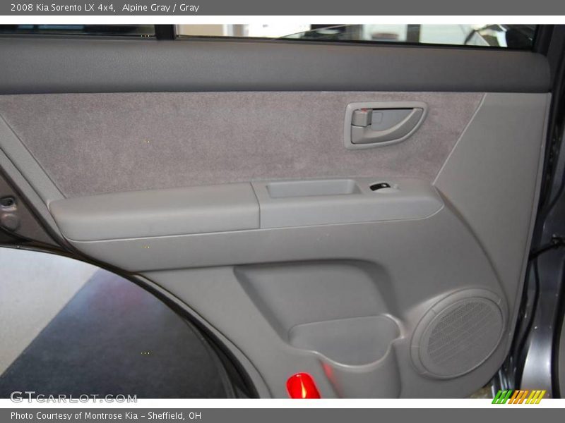 Alpine Gray / Gray 2008 Kia Sorento LX 4x4