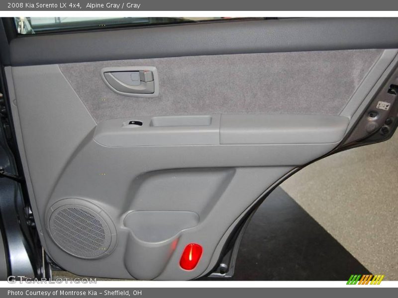 Alpine Gray / Gray 2008 Kia Sorento LX 4x4
