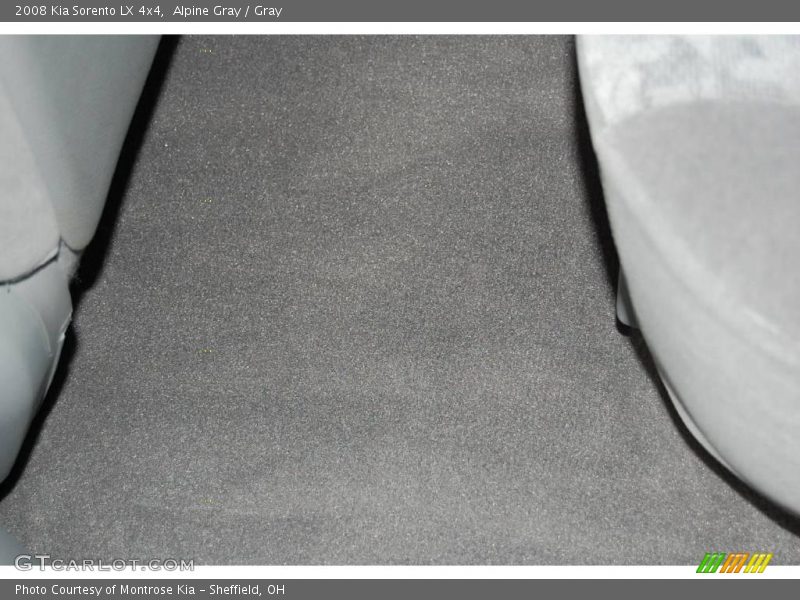 Alpine Gray / Gray 2008 Kia Sorento LX 4x4
