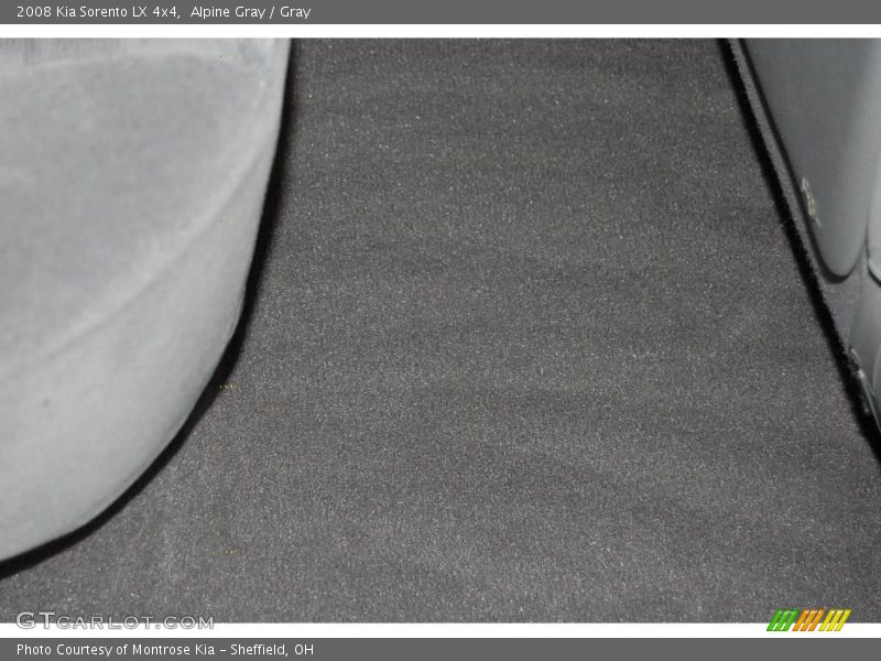 Alpine Gray / Gray 2008 Kia Sorento LX 4x4