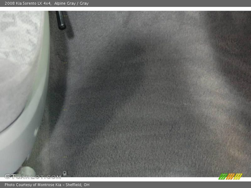 Alpine Gray / Gray 2008 Kia Sorento LX 4x4