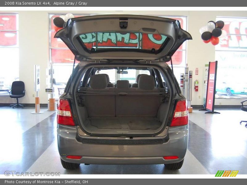 Alpine Gray / Gray 2008 Kia Sorento LX 4x4