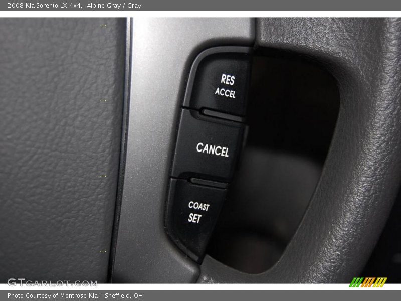 Alpine Gray / Gray 2008 Kia Sorento LX 4x4