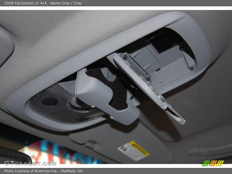 Alpine Gray / Gray 2008 Kia Sorento LX 4x4