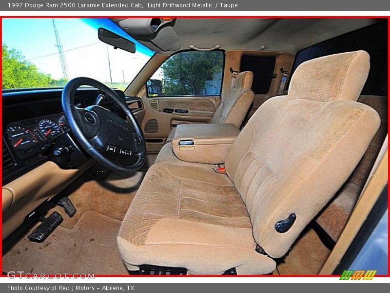 Light Driftwood Metallic / Taupe 1997 Dodge Ram 2500 Laramie Extended Cab
