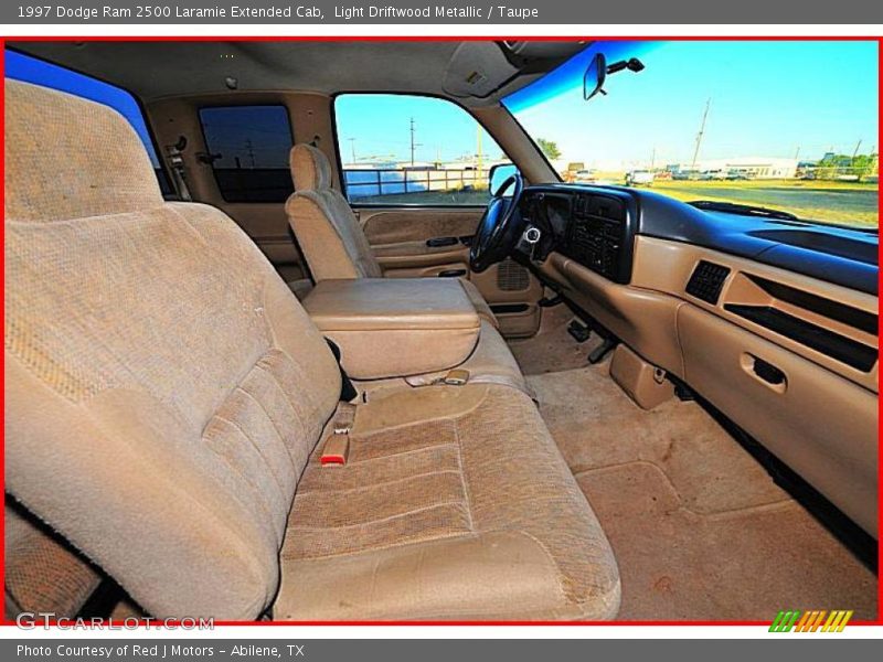 Light Driftwood Metallic / Taupe 1997 Dodge Ram 2500 Laramie Extended Cab
