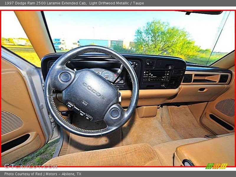 Light Driftwood Metallic / Taupe 1997 Dodge Ram 2500 Laramie Extended Cab