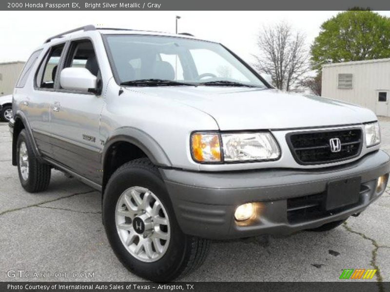 Bright Silver Metallic / Gray 2000 Honda Passport EX