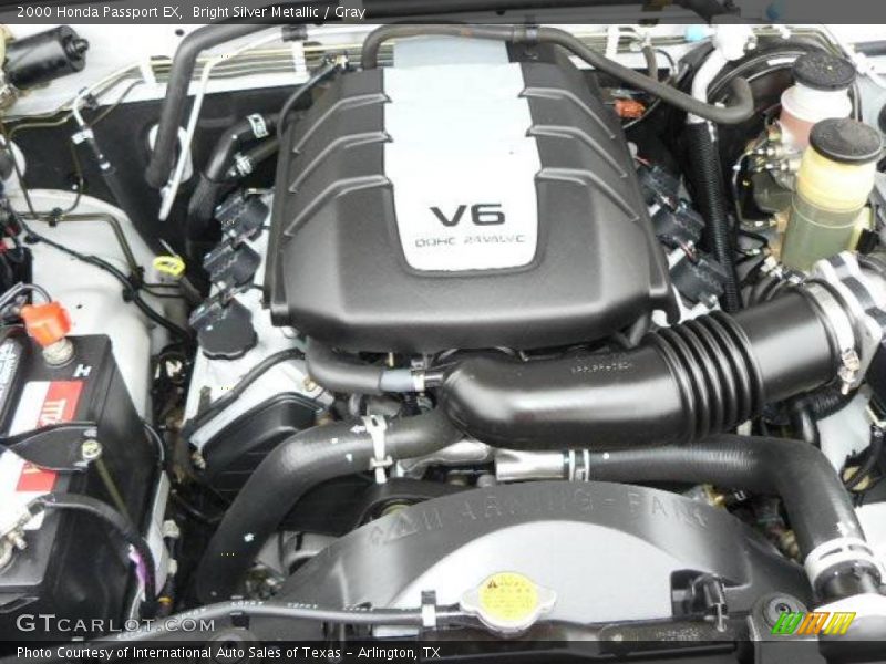 Bright Silver Metallic / Gray 2000 Honda Passport EX
