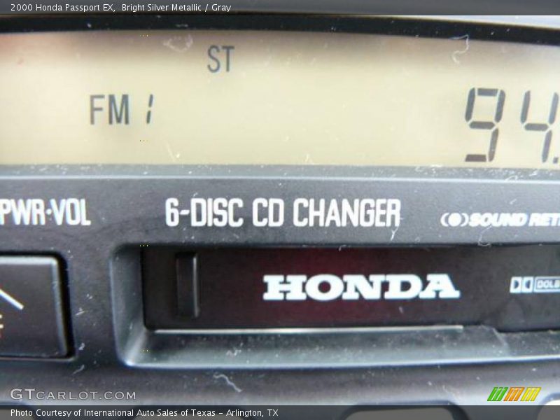 Bright Silver Metallic / Gray 2000 Honda Passport EX