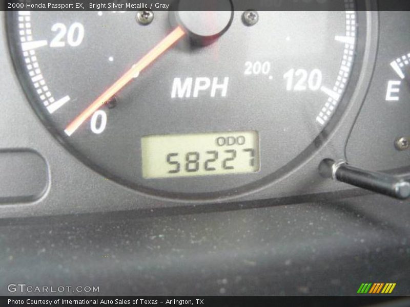 Bright Silver Metallic / Gray 2000 Honda Passport EX