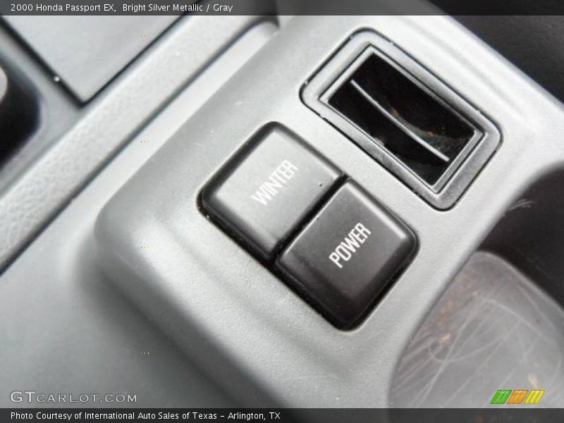 Bright Silver Metallic / Gray 2000 Honda Passport EX