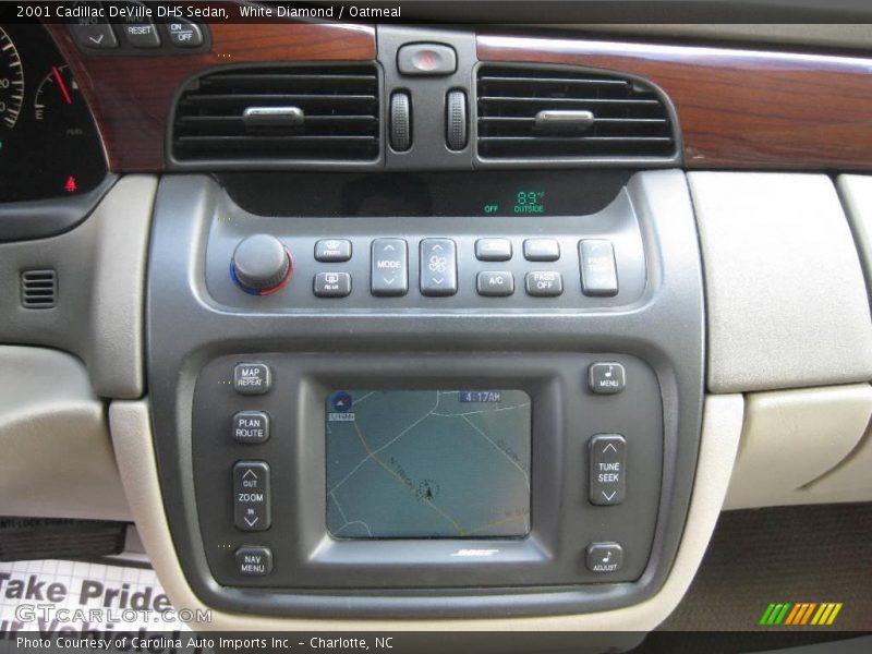 White Diamond / Oatmeal 2001 Cadillac DeVille DHS Sedan